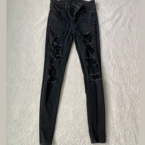 American Eagle High rise jeggings